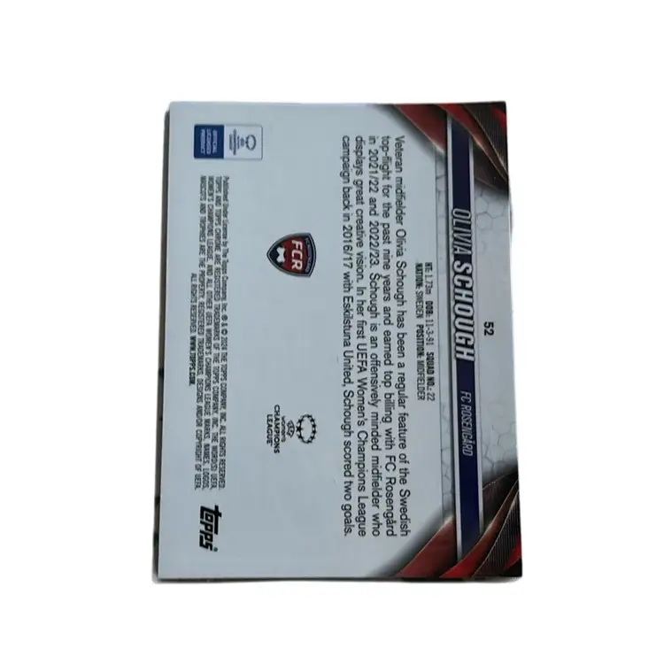 Olivia Schough Fc Rosengaard Gold Sapphire Uwcl