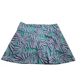 Tommy Bahama Skort Skirt Blue Green Flounce Golf Tennis Pickleball Size Large