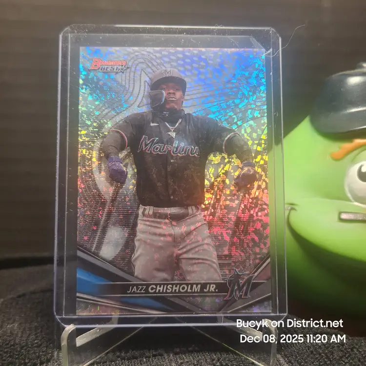 2022 Bowman's Best Mini Diamonds - Jazz Chisholm Jr. Miami Marlins 203/299