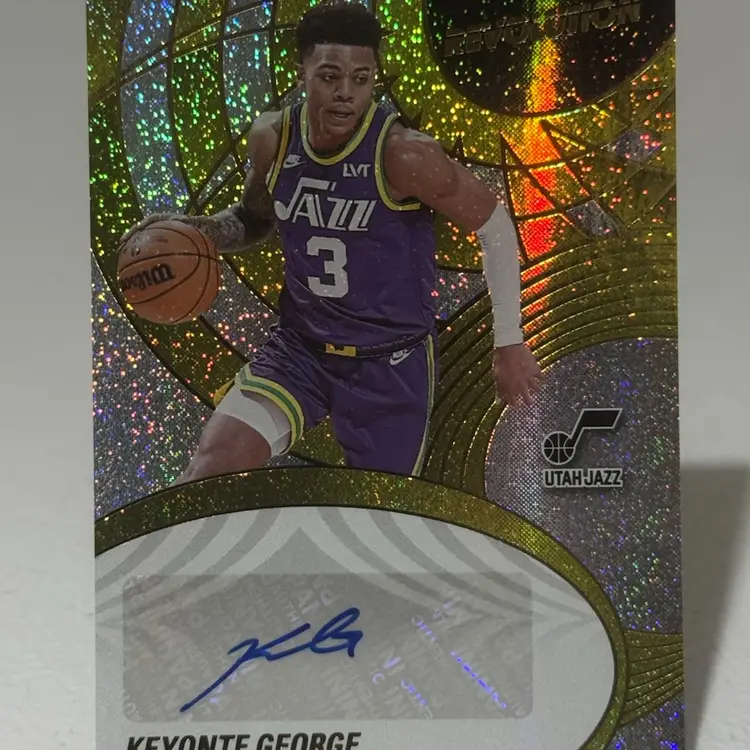 2024-25 Panini NBA Revolution No. AU-KEY Keyonte George Auto