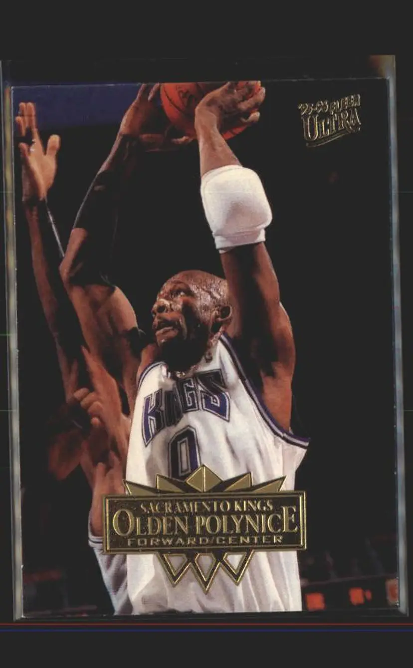 1995-96 Ultra #157 Olden Polynice - (137) - Sacramento Kings