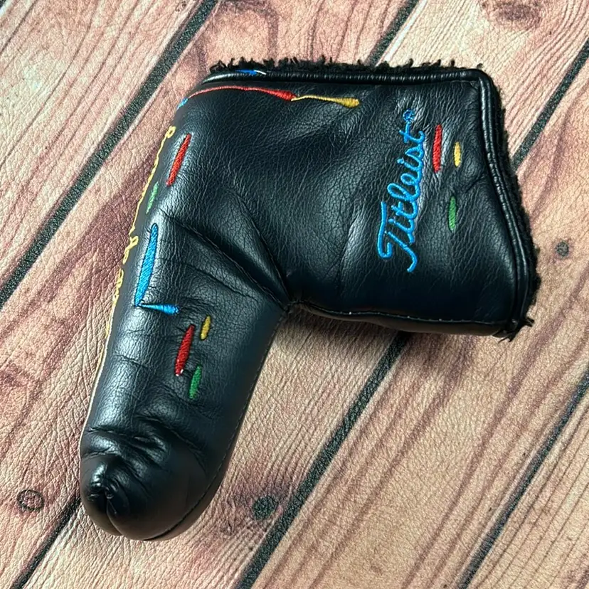 Rare Scotty Cameron California The Art Of Putting Golf Putter Blade Head-Cover