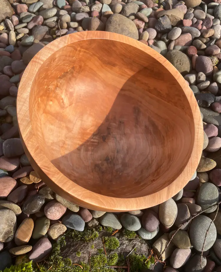 Spalted Big Leaf Maple Bowl