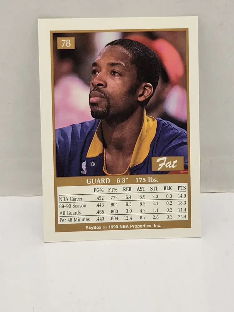 1990-91 Skybox LAFAYETTE LEVER #78