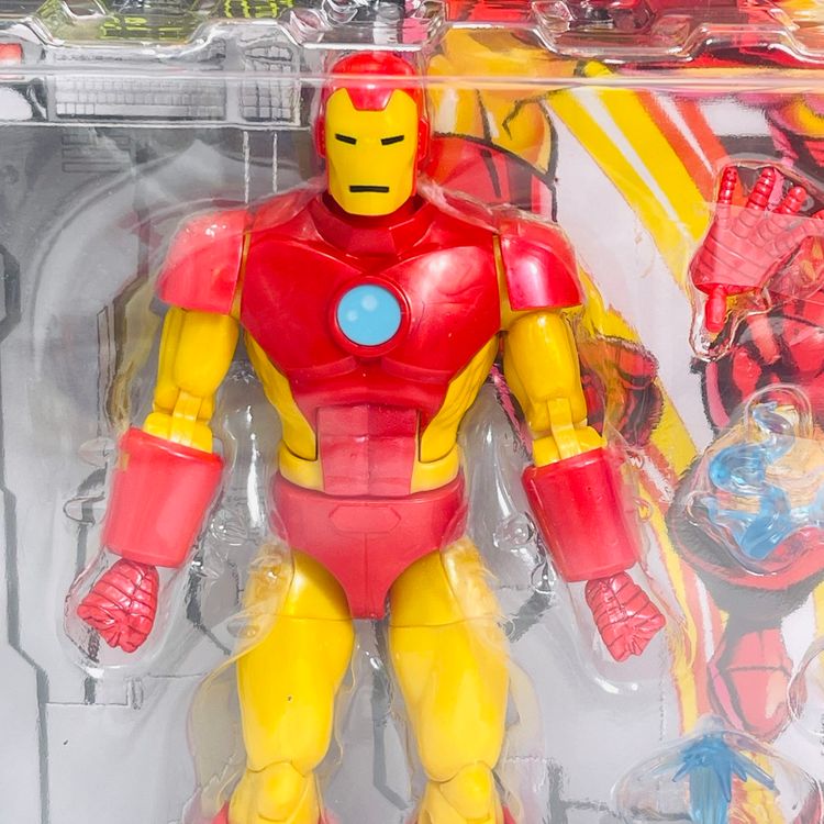 Hasbro Marvel Legends Retro Card Iron Man Model 09 6" Figure