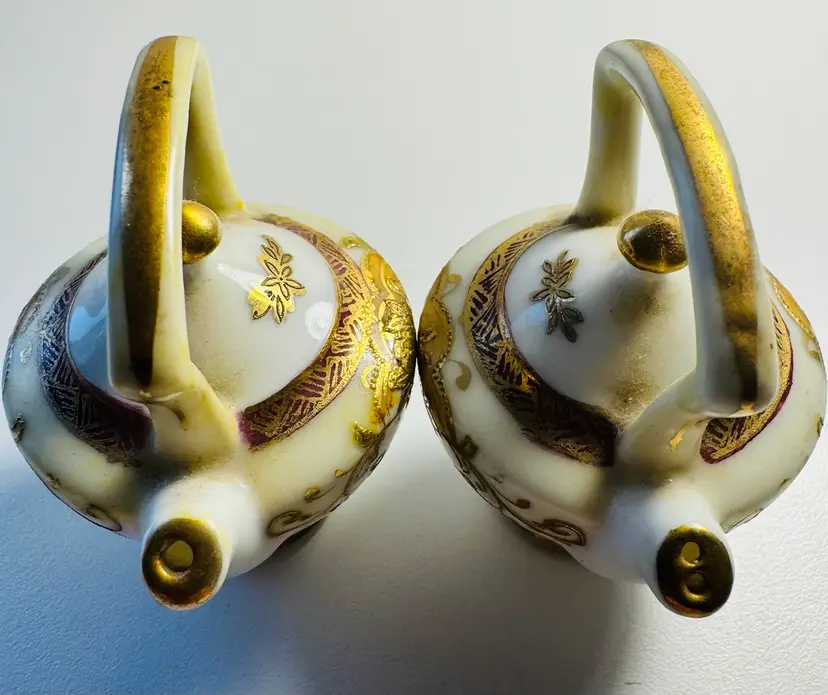 Vintage Teapot Salt & Pepper Shakers Made In Occupied Japan