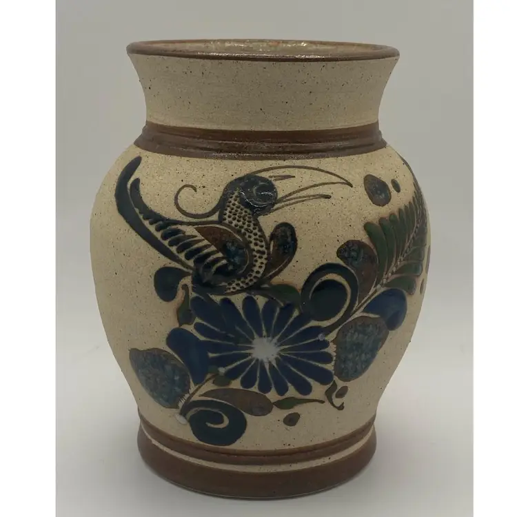 Tonala Pottery Vase 5 1/2”
