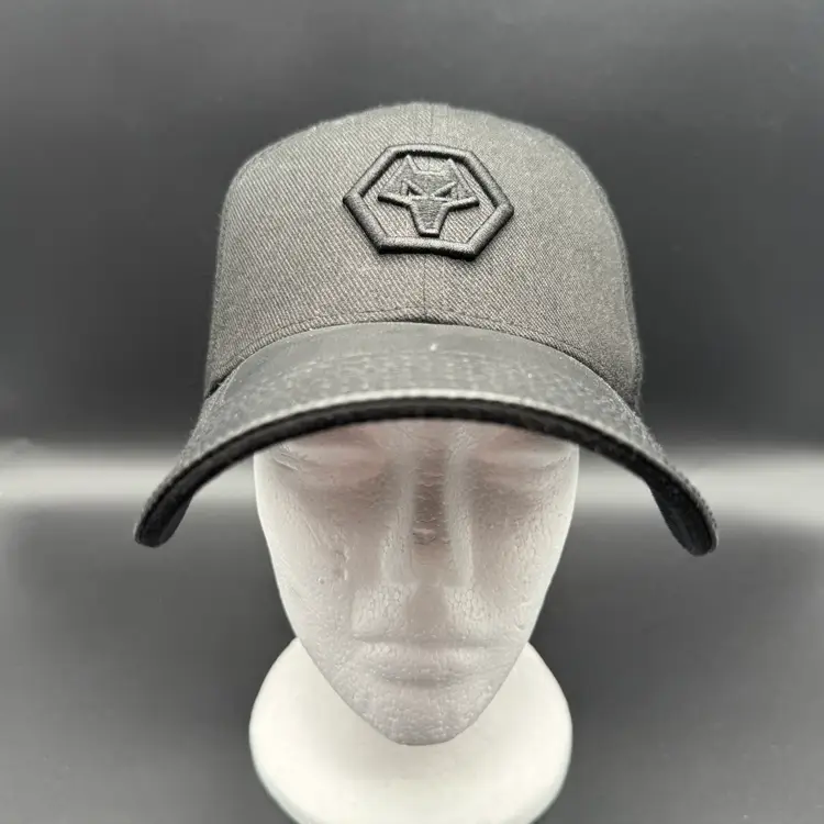 Mens Hat Wolves UK Football Soccer Team Black Strap Back Adjustable European