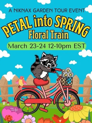 Petal Into Spring Floral Train