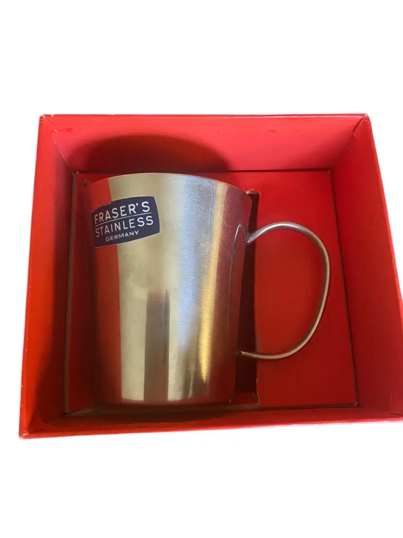 Fraser's Stainless steel mug,  made in Germany Childs Mug