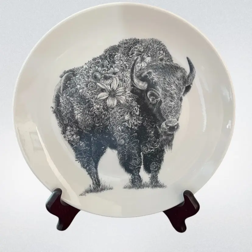 Maxwell & Williams Bison Porcelain Salad Plate