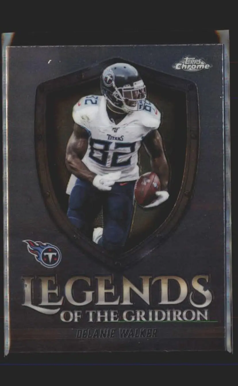 Delanie Walker 2025 Topps Chrome #LOG-30 Legends of the Gridiron - (140) - Tennessee Titans