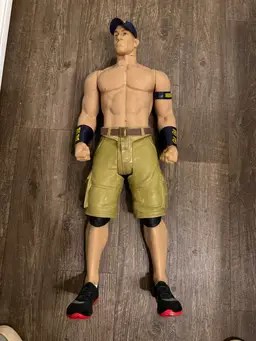 John Cena (RETIRED) WWE Giant Action Figure 31" Tall Wicked Cool Toys Doll 2014