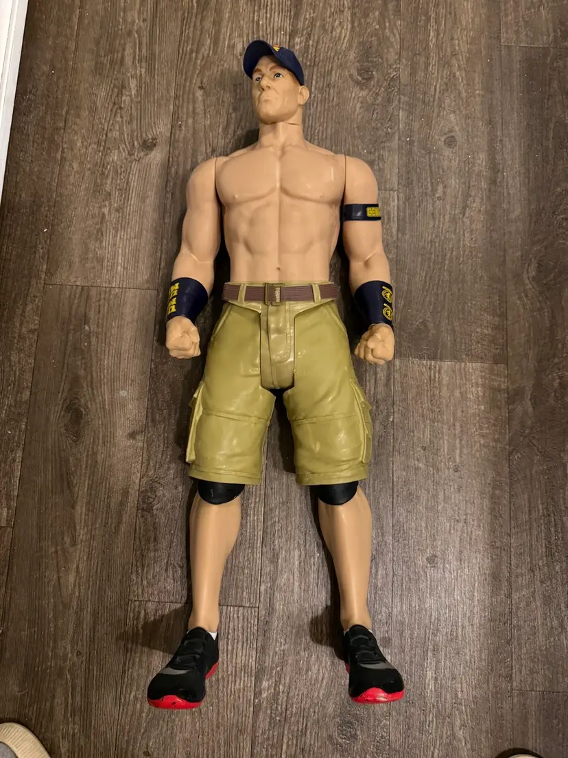 John Cena (RETIRED) WWE Giant Action Figure 31" Tall Wicked Cool Toys Doll 2014