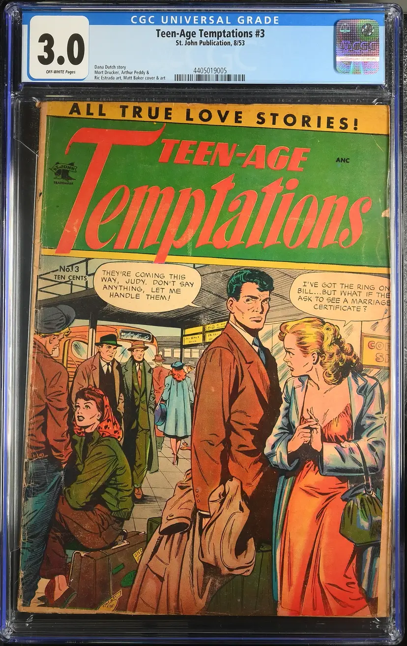 Teen-Age Temptations #3 CGC 3.0