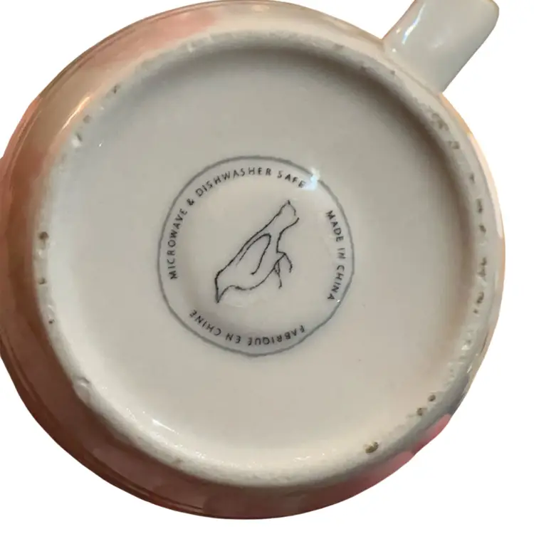 Anthropologie A Mug Ceramic