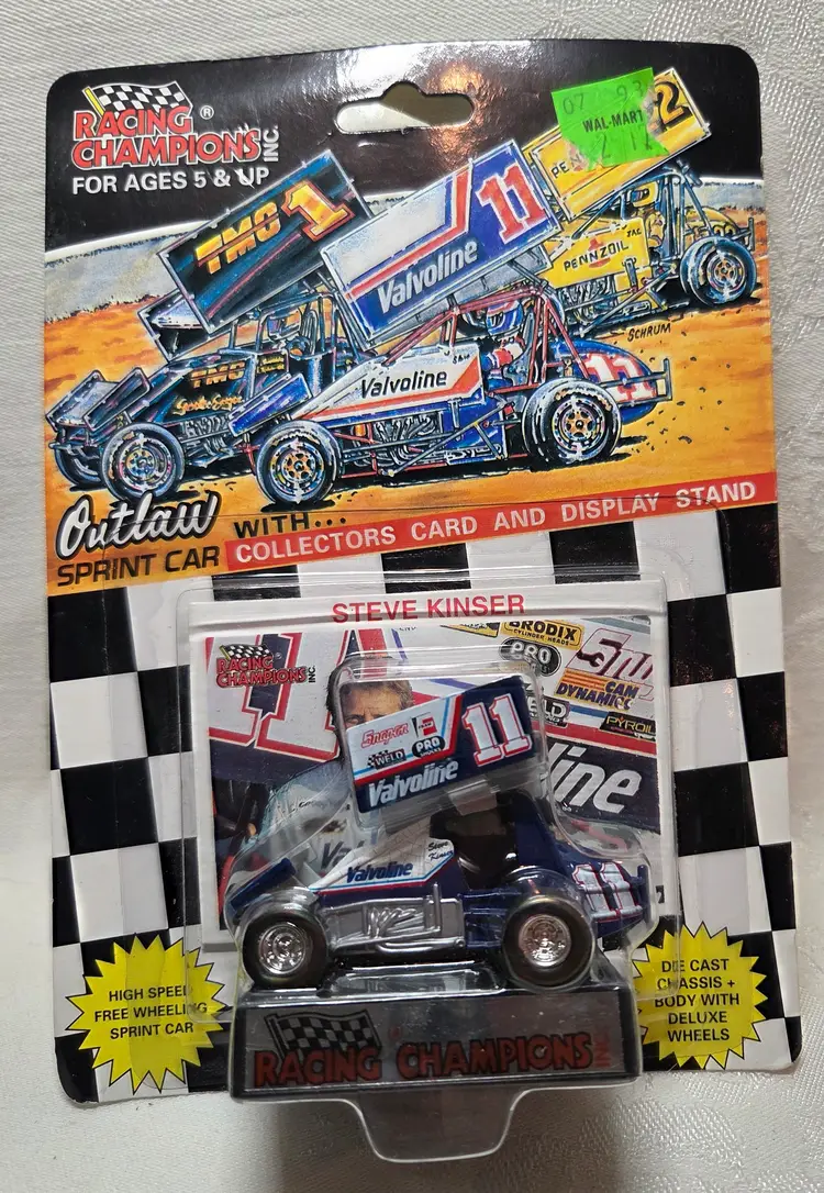 Lot of 3 Racing Champions 1993 World of Outlaws 1/64 Die Cast