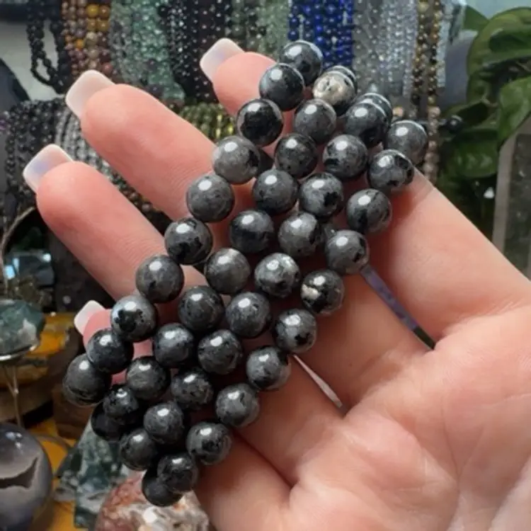 Larvikite 8mm Bracelet