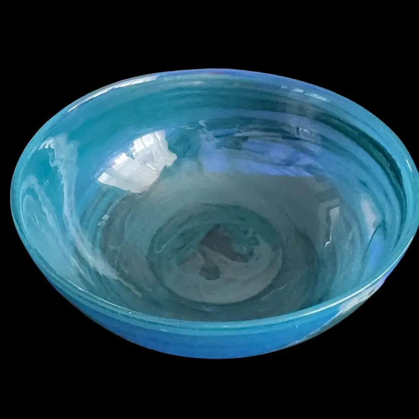Alabaster Aqua Bowl