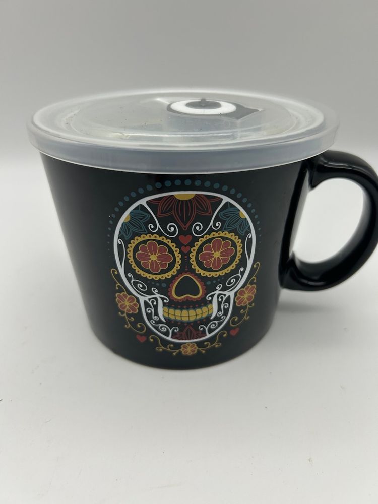 Sugar Skull Large Souper Mug