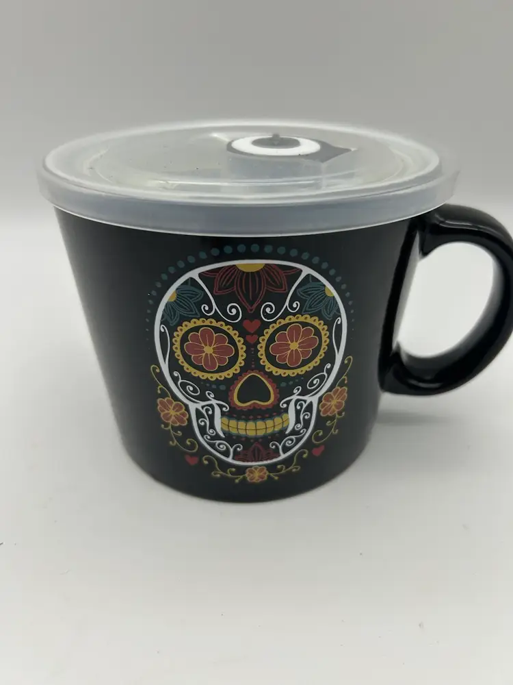 Sugar Skull Large Souper Mug