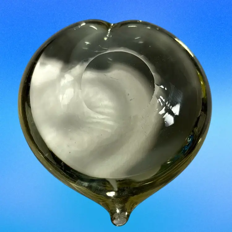 Clear Glass 3” Heart Paperweight Unsigned