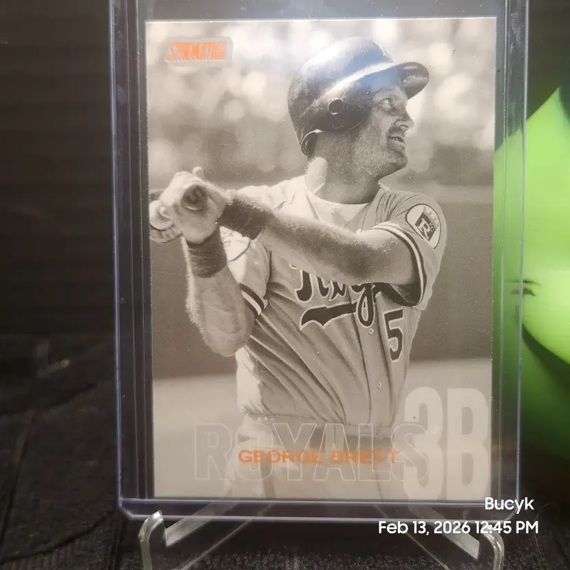 2018 Topps Stadium Club Black and White - George Brett Kansas City Royals
