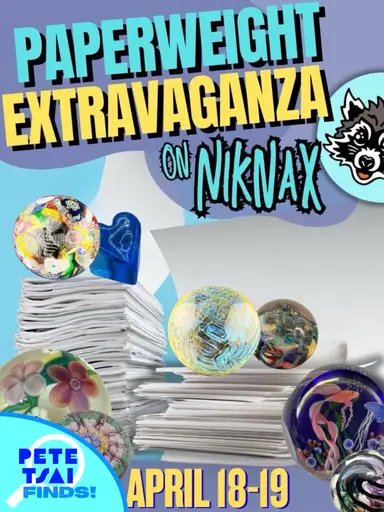 Paperweight Extravaganza With PeteTsai!!!!!!!!!!!!!