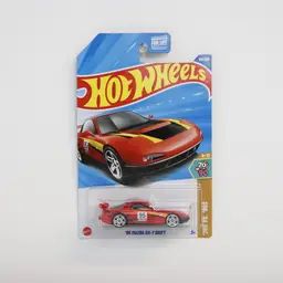 Hot Wheels Mazda RX7 Drift Red - Hot Wheels Mazda RX7 Drift