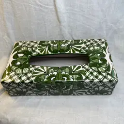 Vintage Studio Art Pottery Kleenex Holder