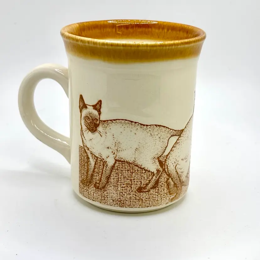 Siamese Cat Biltons Made In England Mug