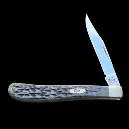 Pocket Knife Case XX 61048 SS Slimline Trapper Folding Single-Blade 7¼" Long Vintage