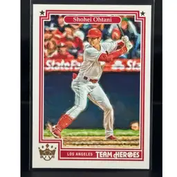 Shohei Ohtani 2019 Panini Diamond Kings Team Heroes