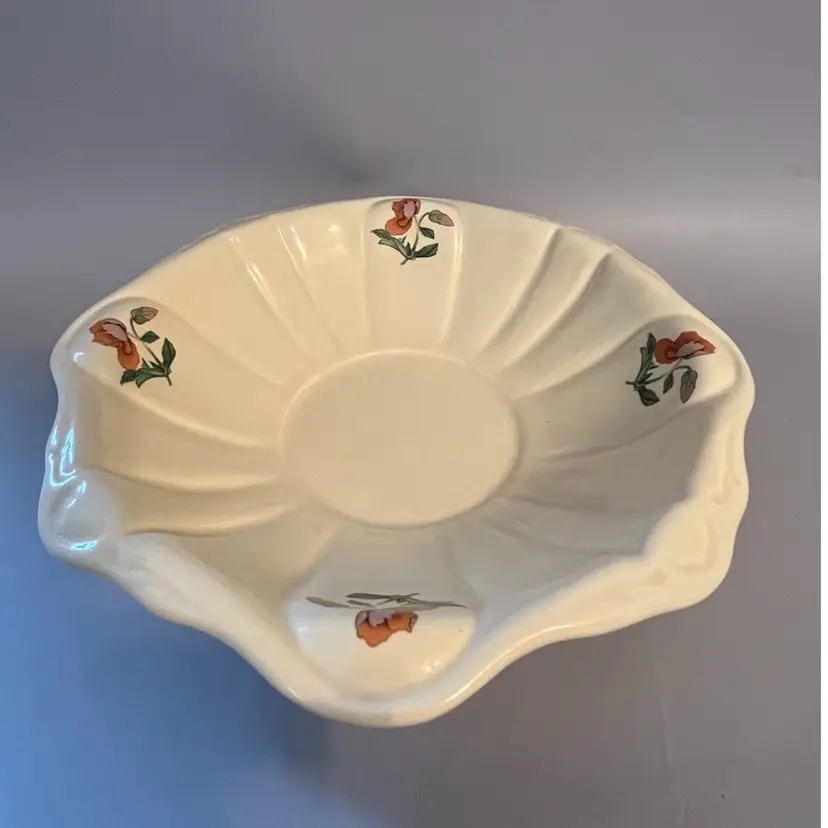 Vintage Cronin China Fluted 10” Bowl