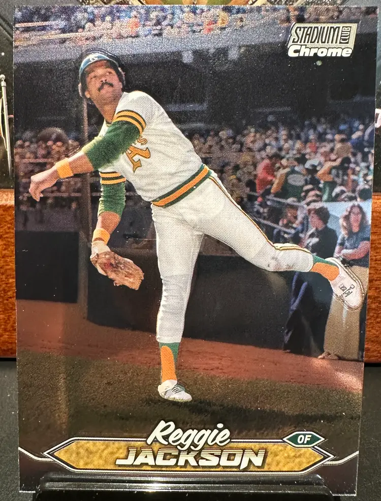 Reggie Jackson 2024 Stadium Club Chrome 276 Oakland Athletics
