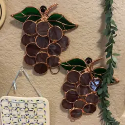 Stained Glass Grapes