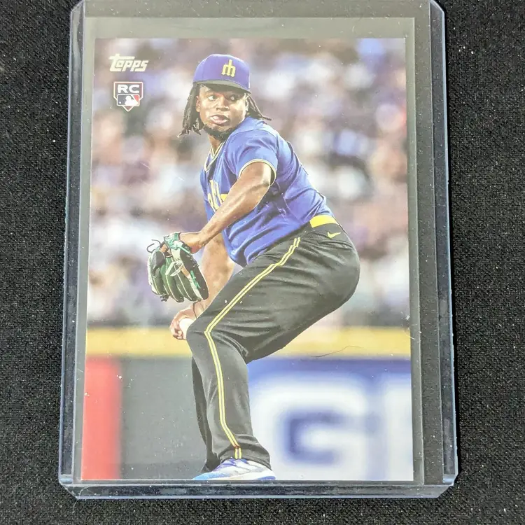 2024 Topps Series 1 True Photo Case Hit SSP Prelander Berroa RC Baseball Card - Seattle Mariners