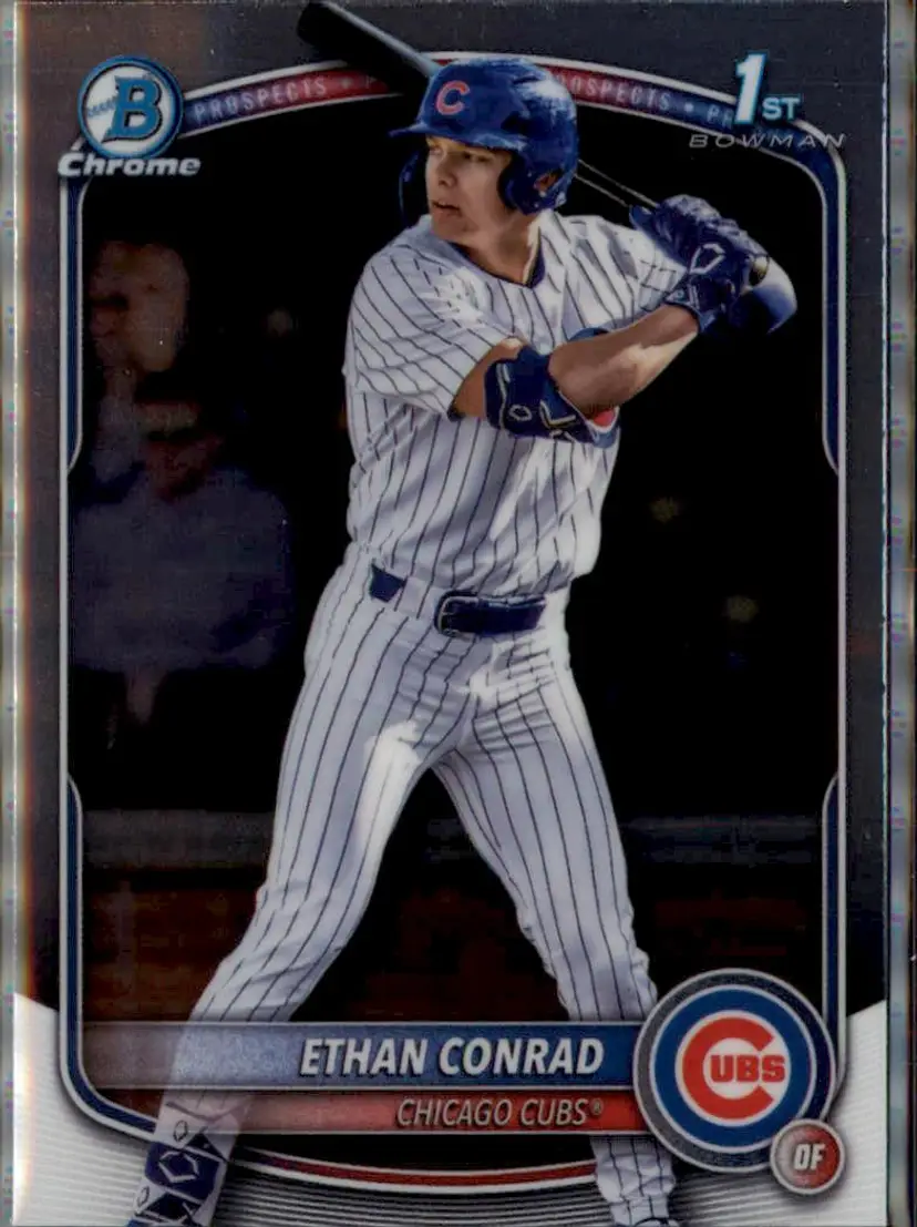 2025 Bowman Draft #BDC-17 Ethan Conrad Chrome - (138) - Chicago Cubs