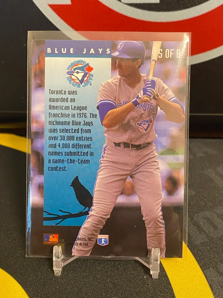 1994 Donruss Triple Play Nicknames John Olerud Toronto Blue Jays