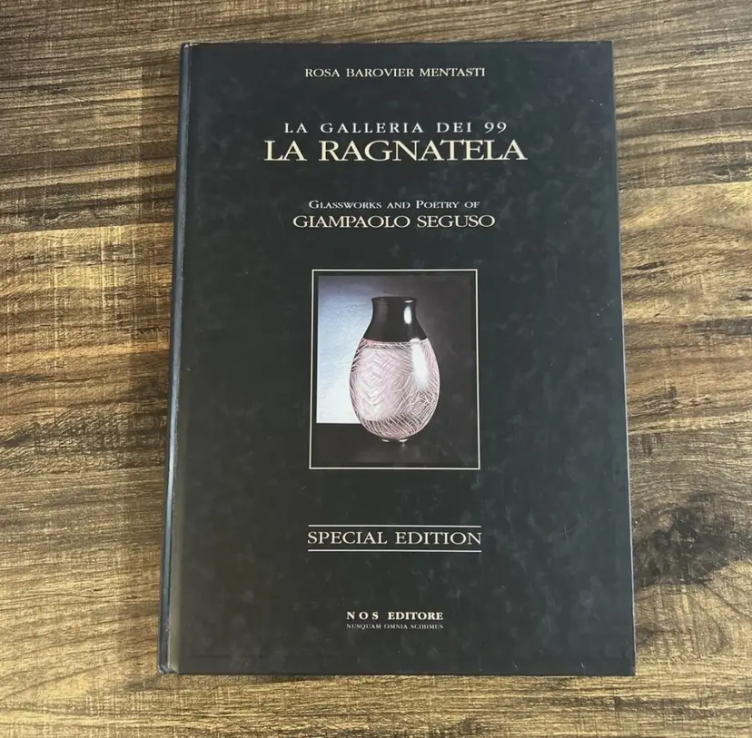 La Ragnatela Glassworks & Poetry of Giampaolo Seguso by Rosa Barovier Mentasti