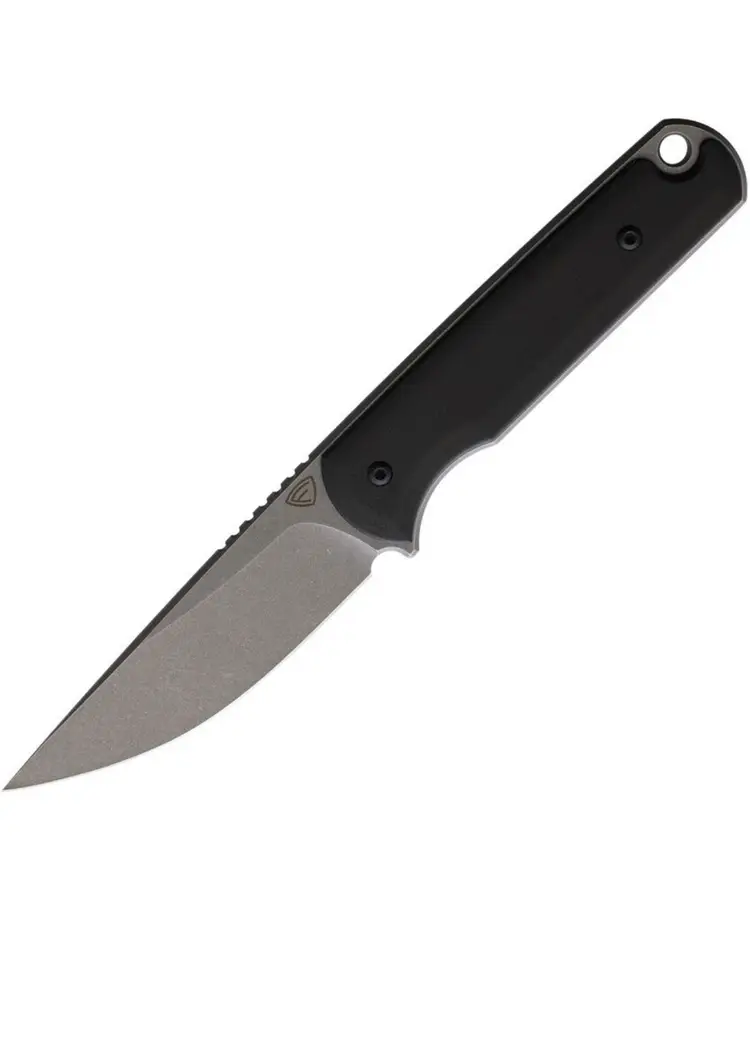 Ferrum Forge Knife Works Lackey Fixed Blade Black