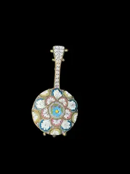 Vintage Micromosaic Brooch