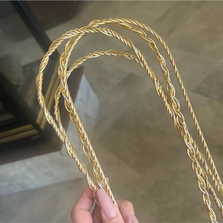 Trellises - fancy gold 4 pack about 12 inches