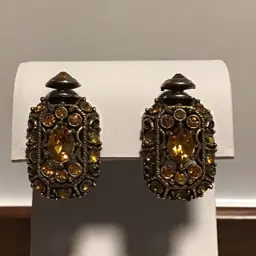 Vintage Hollycraft 1951 Earrings