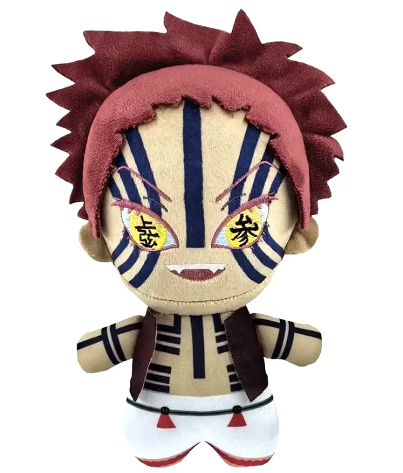 Demon Slayer Kimetsu no Yaiba AKAZA Plush Doll Tomonui Figure Anime NWOT