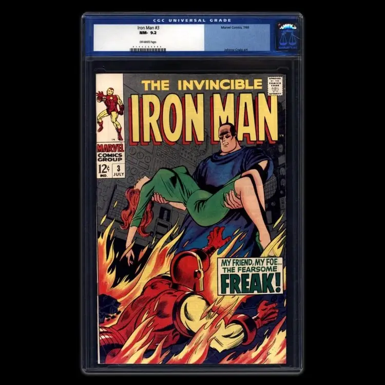 Iron Man #3 (1968) - CGC-Graded 9.2