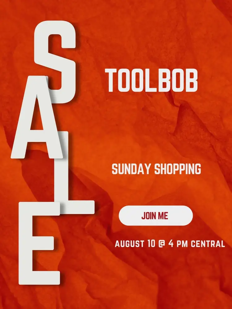 Sunday Shopping With Toolbob.