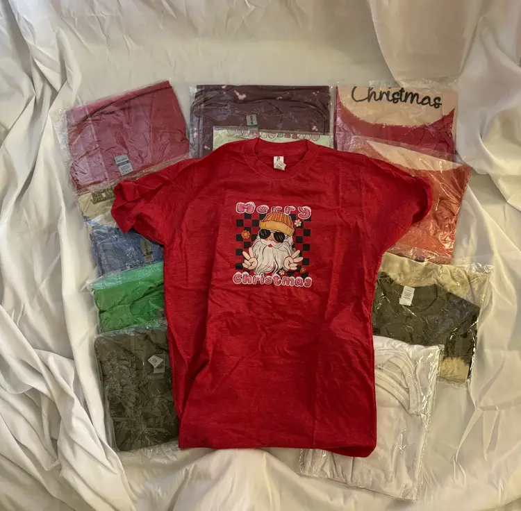 "Tiny Tees, Big Cheer – Size S Xmas Clearance