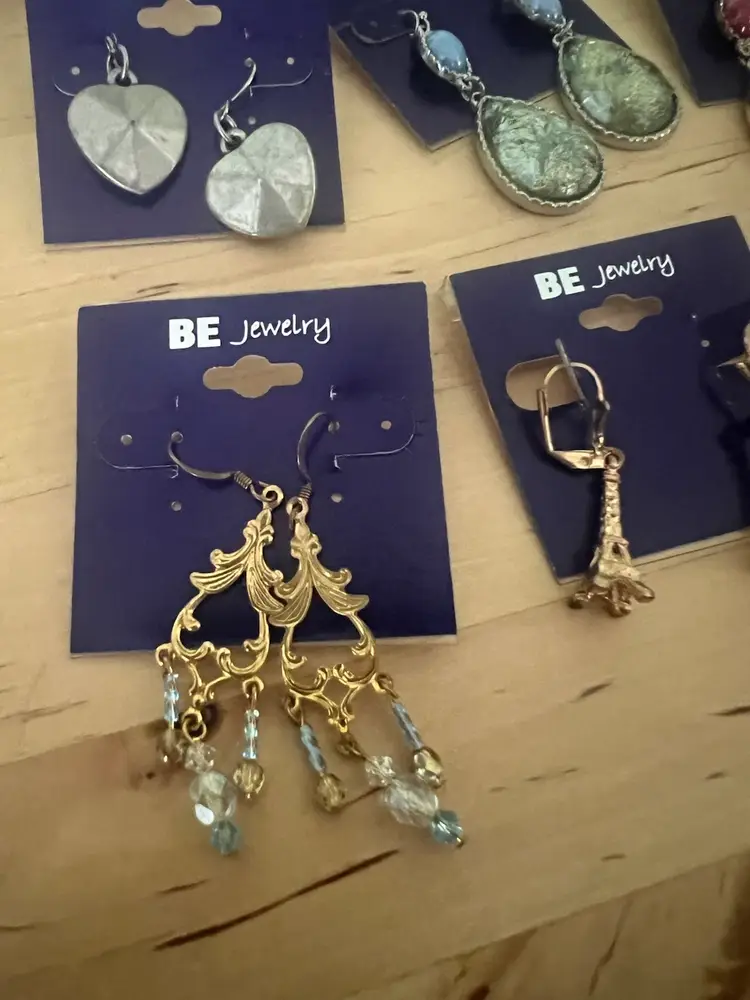 Lot Of 18 Assorted Fashion Earrings