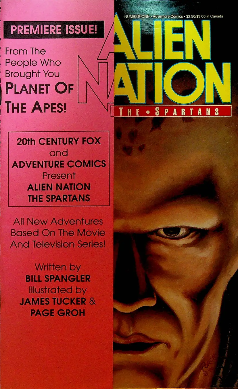 Alien Nation the Spartan #1 Comic Book